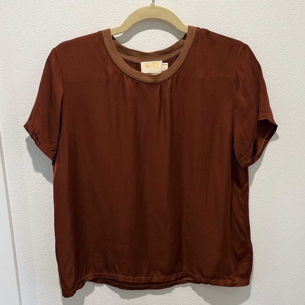 Nation LTD Marie Sateen Top